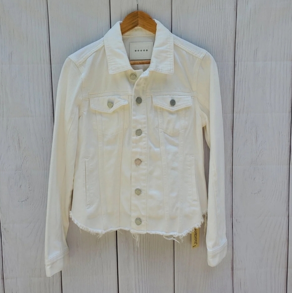 Blank NYC white denim jacket - Picture 2 of 11